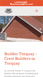 Mobile Screenshot of buildertorquay.com