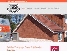 Tablet Screenshot of buildertorquay.com